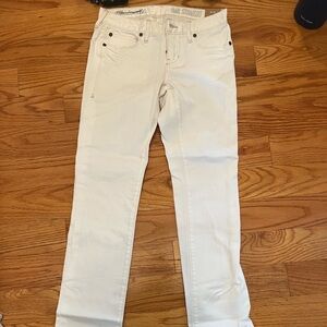 Madewell rail straigh jeans size W 25 L 34
